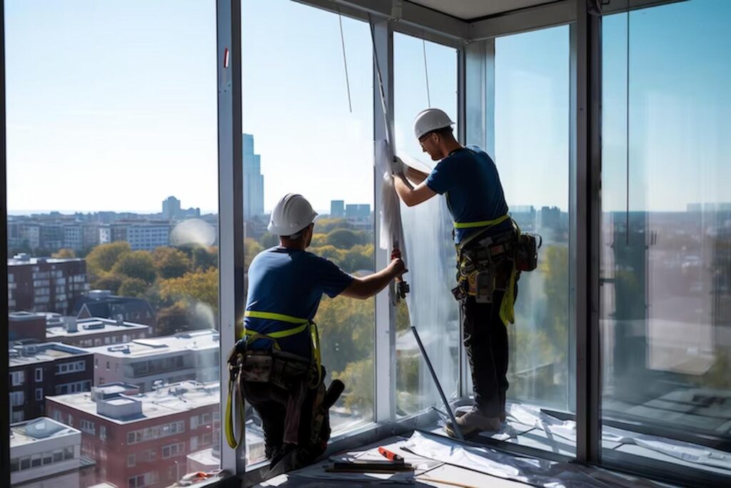 Glass emergency glass repair